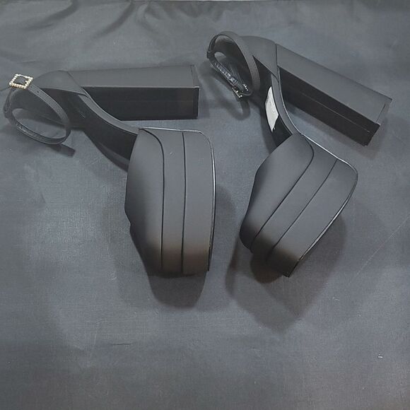 BRAND NEW ALDO GRANDLE ANKLE-STRAP DOUBLE PLATFORM PUMPS G1 - Picture 14 of 16